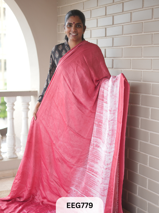 BATIK PRINT MODAL SAREE