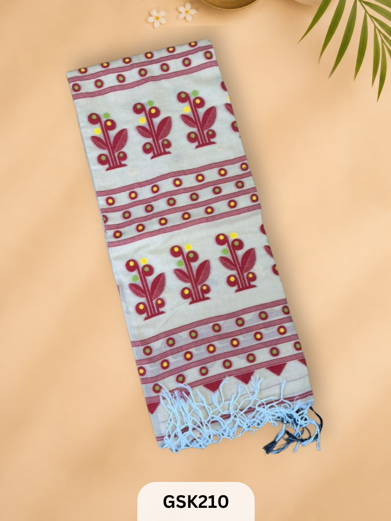 Jamdani Powerloom Weave