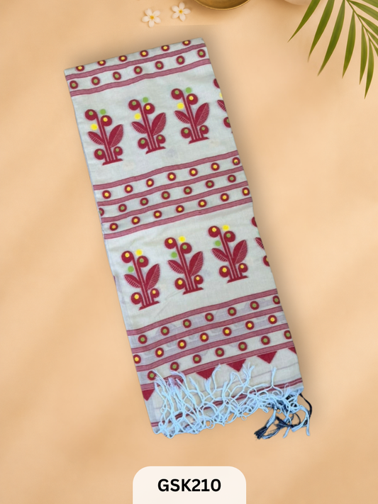 Jamdani Powerloom Weave