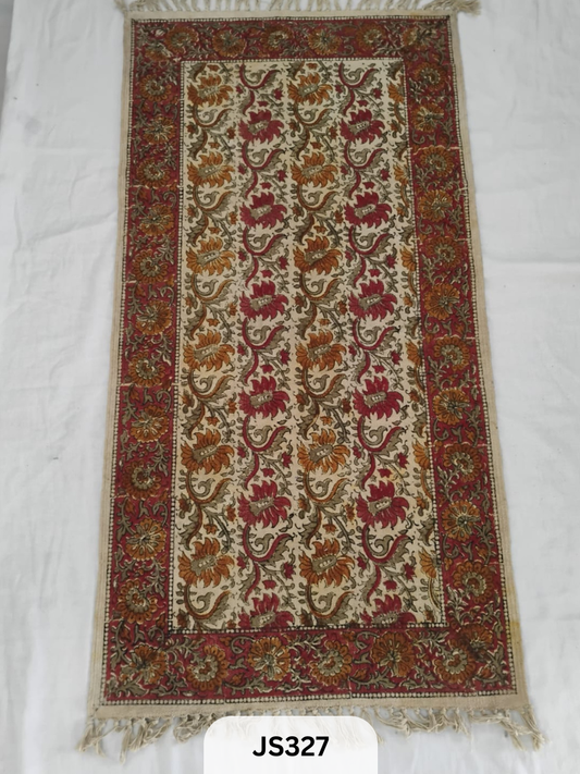 KALAMKARI PRINT FLOOR MAT (2X4 FEET)