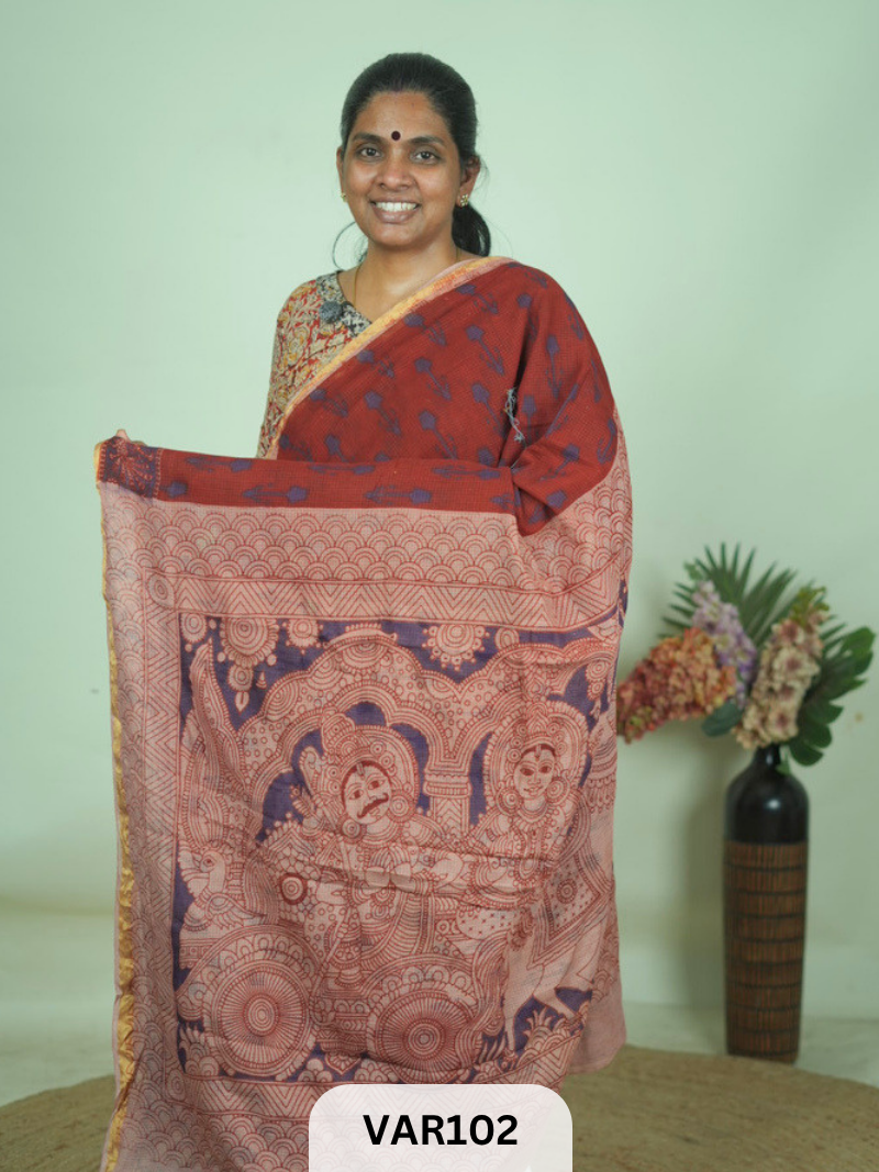 KALAMKARI KOTA SAREE