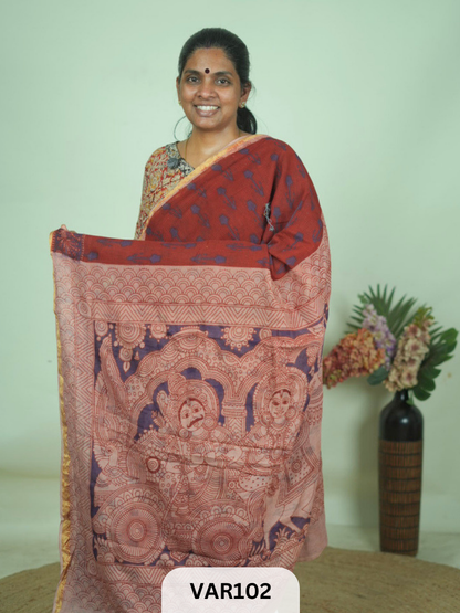 KALAMKARI KOTA SAREE