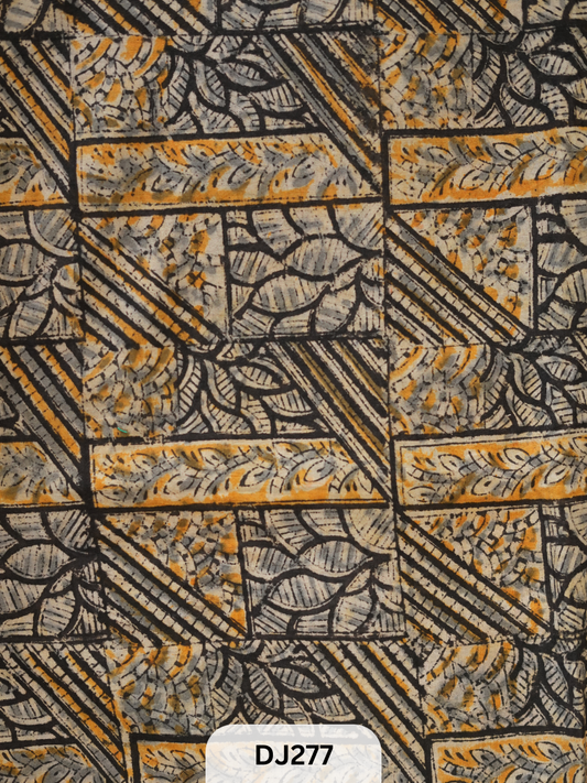 Kalamkari Hand printed - Fabric -1mtr