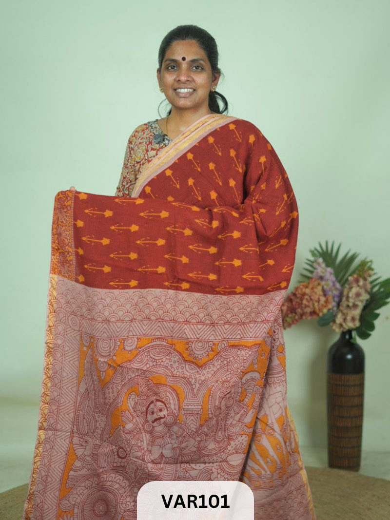 KALAMKARI KOTA SAREE