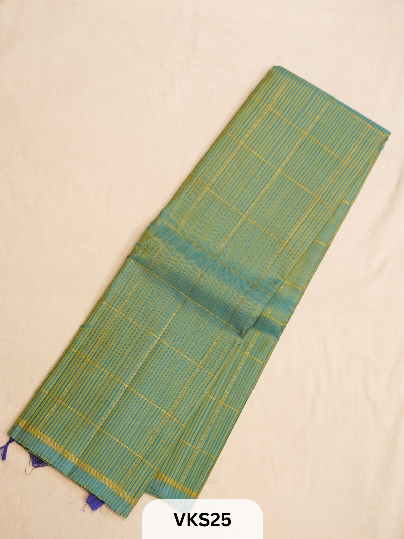 KANCHIPURAM KATTAM SAREE