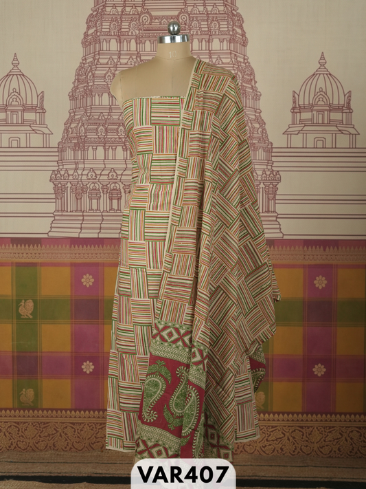 KALAMKARI 2 PCS SALWAR SUIT