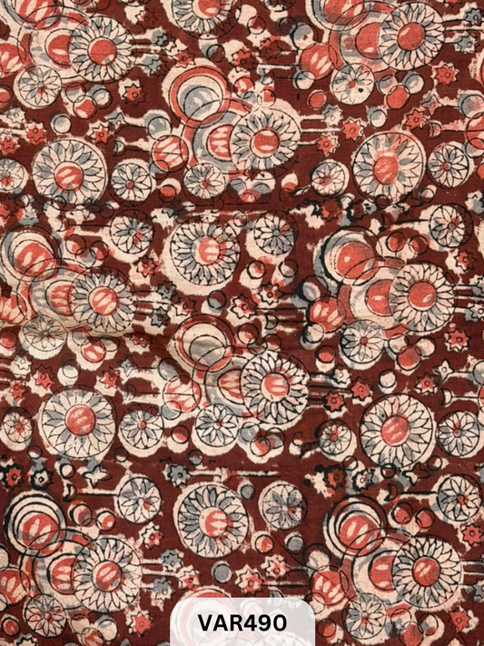 Kalamkari Hand printed - Fabric -1.5mtr