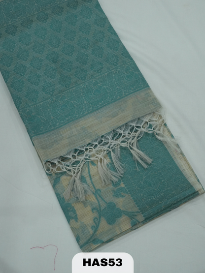 BANARAS COTTON JACQUARD SAREE