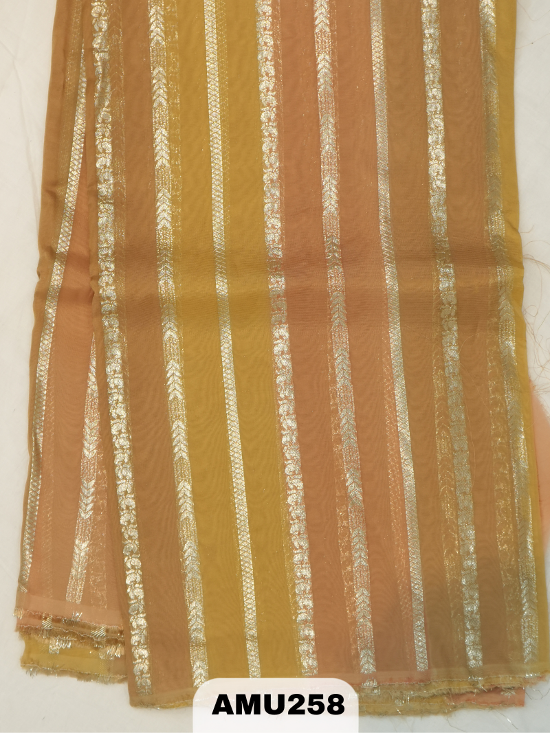 BANARAS RUSSIAN SILK SAREE WITH PRINTED