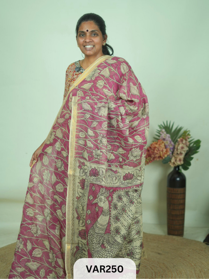 KALAMKARI KOTA SAREE