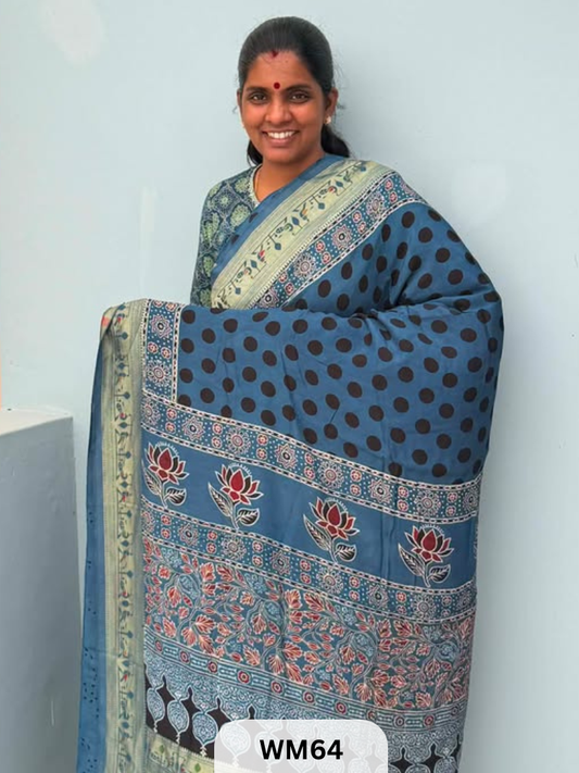 MODAL WITH PAITHANI SAREE