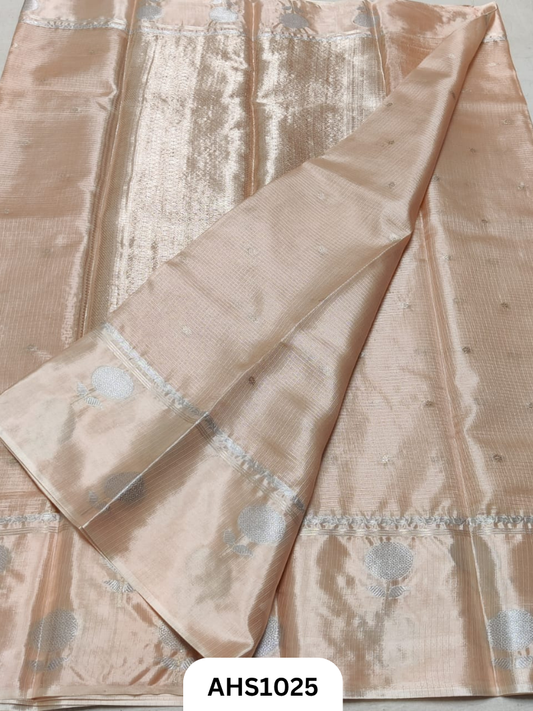 Kota Kataan Silk Weaving Saree With Blouse
