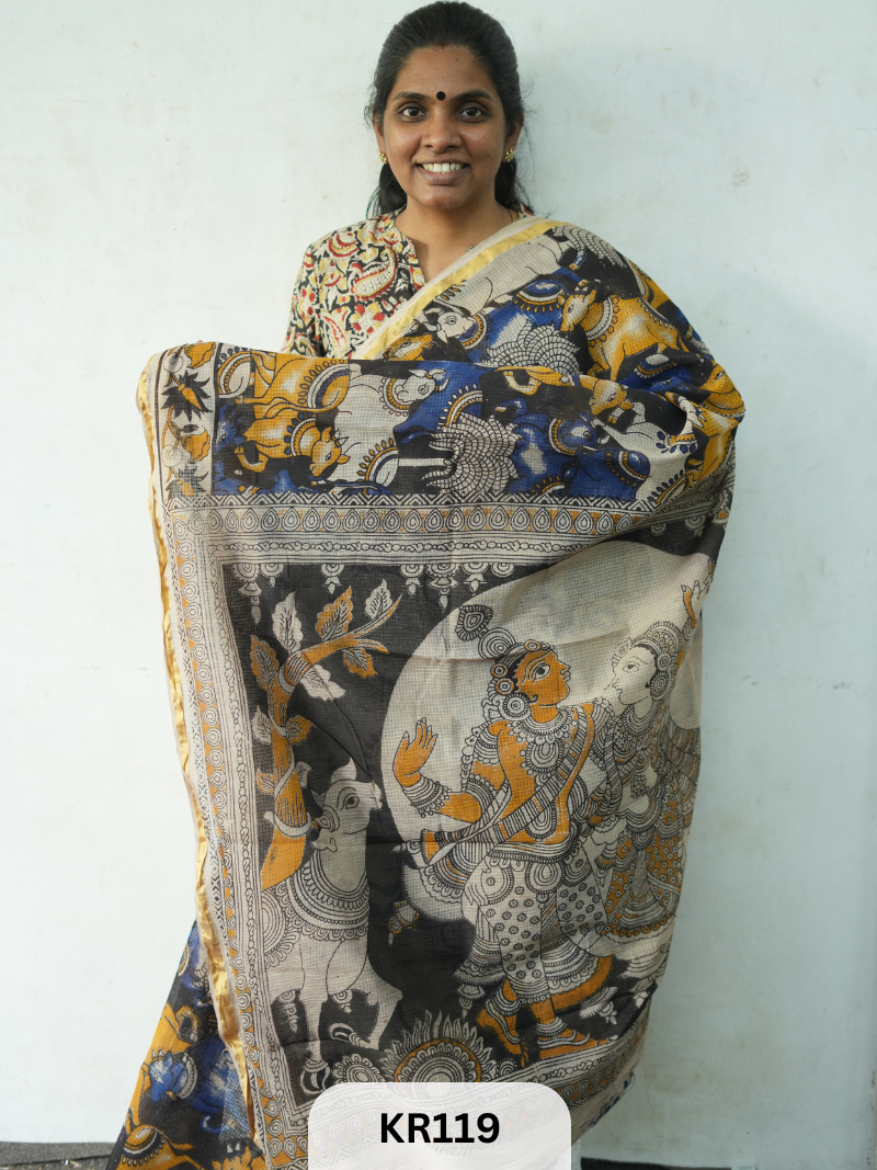 KALAMKARI KOTA SAREE