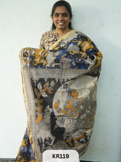 KALAMKARI KOTA SAREE