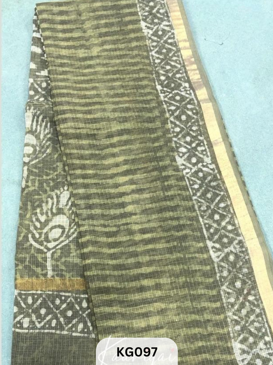 KOTA HANDBLOCK PRINT SAREES X KAARIGAI