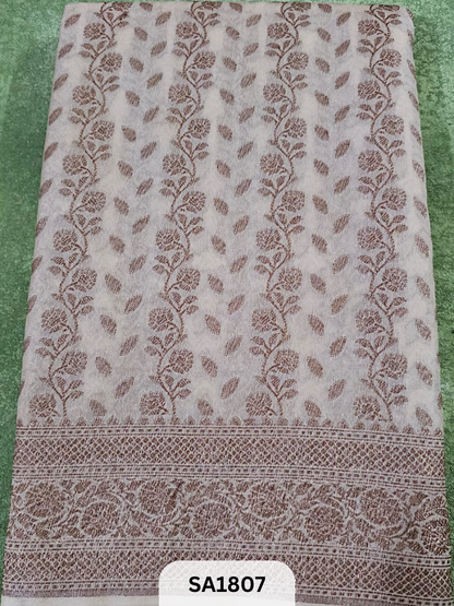 Banarasi  Khadi Chanderi Malmal