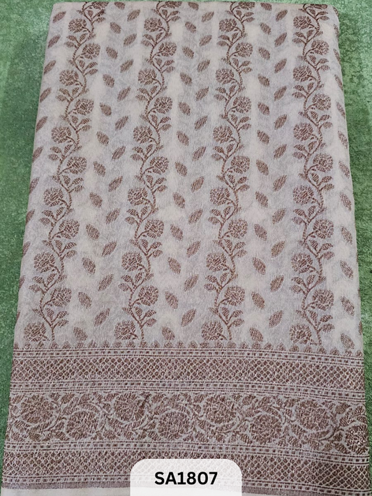 Banarasi  Khadi Chanderi Malmal