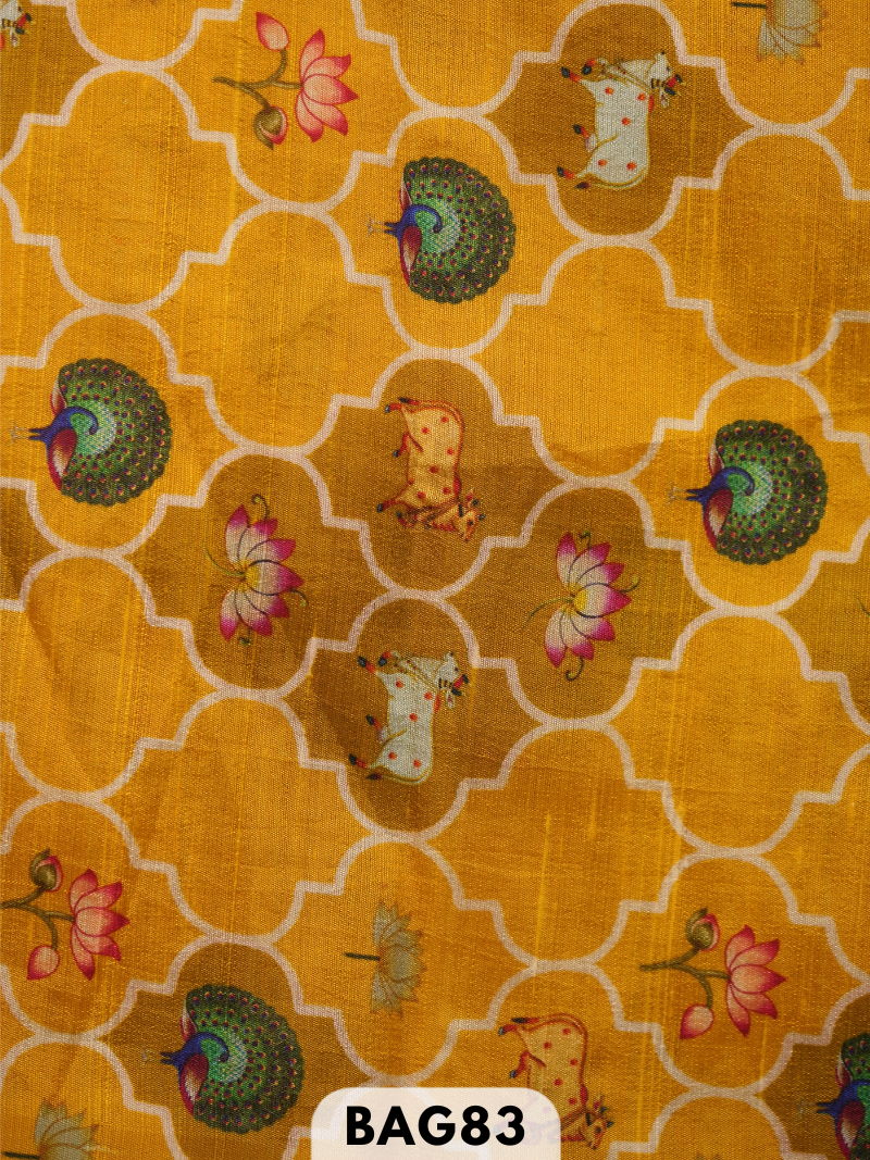 premium tussar fabric -1 mtr