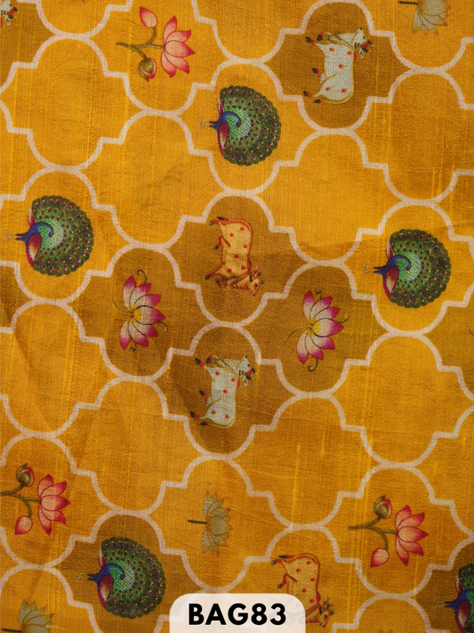 premium tussar fabric -1 mtr
