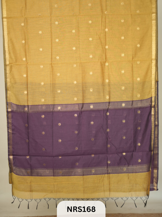 CHANDERI INSPIRED MAHESWARI SAREE
