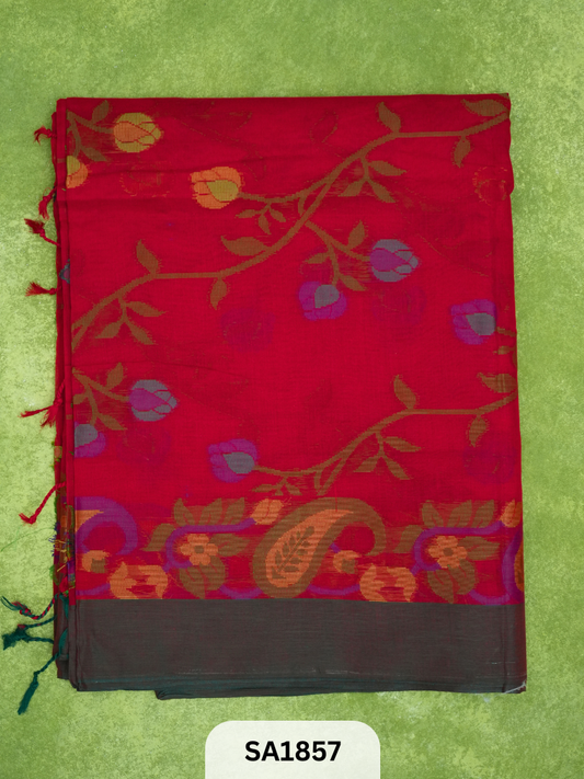 DHAKAI JAMDANI PREMIUM COTTON SAREE