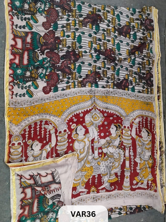 KALAMKARI KOTA SAREE