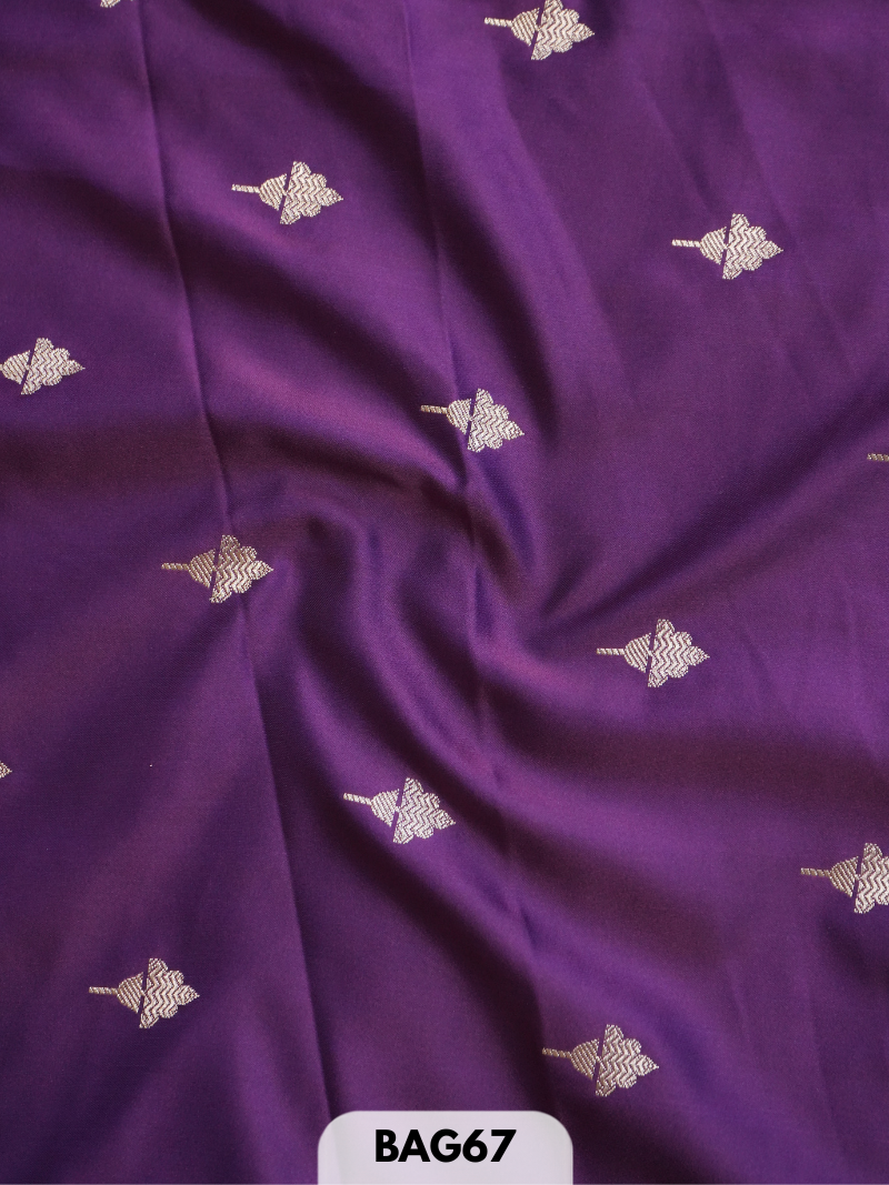 BANARASI SILK FABRIC - 1 MTR