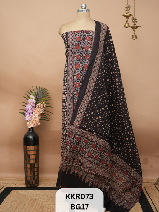 COTTON AJRAKH SALWAR SUIT