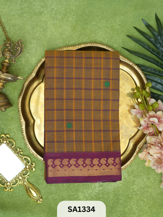 CHETTINAD COTTON SAREE | KAI BOTTA