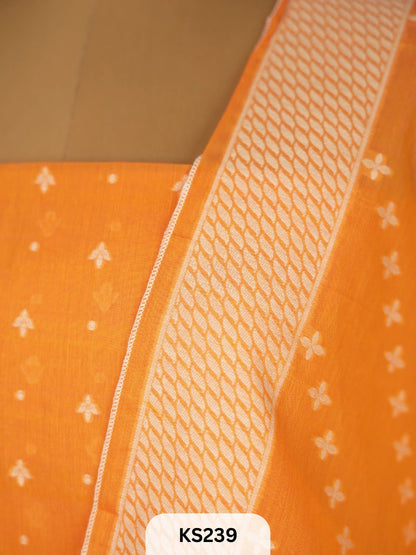 PURE CHANDERI SILK HANDLOOM SALWAR
