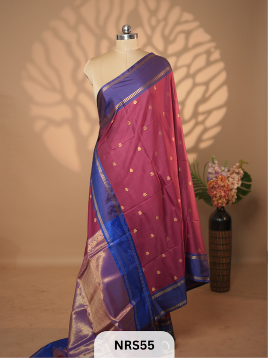 NANO SEMI SOFT SILK SAREE