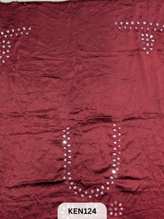 MUSHRU KUTCH MIRROR BLOUSE