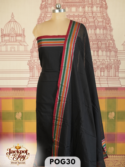 Narayanpet 2 Pcs salwar set-Top-4.50 mtr