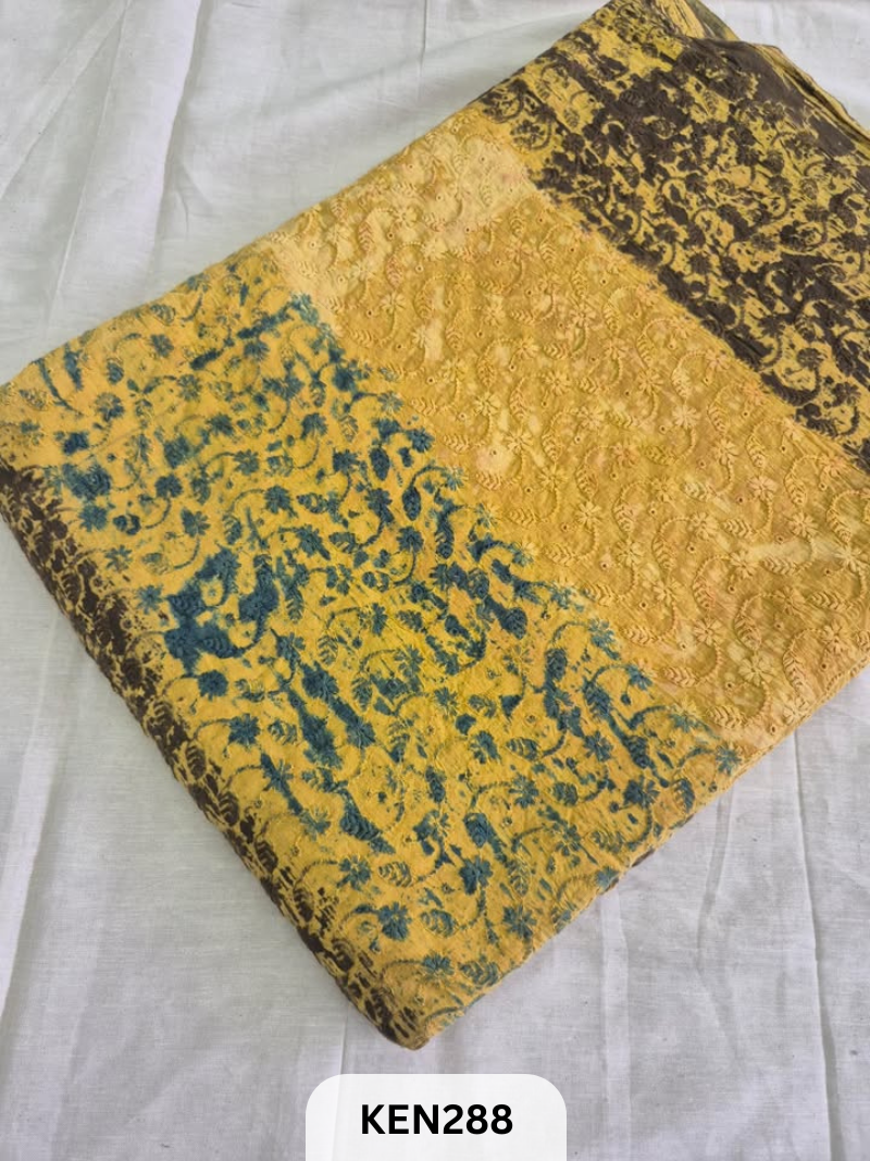HAKOBA NATURAL HANDBLOCK PRINT-1 MTR