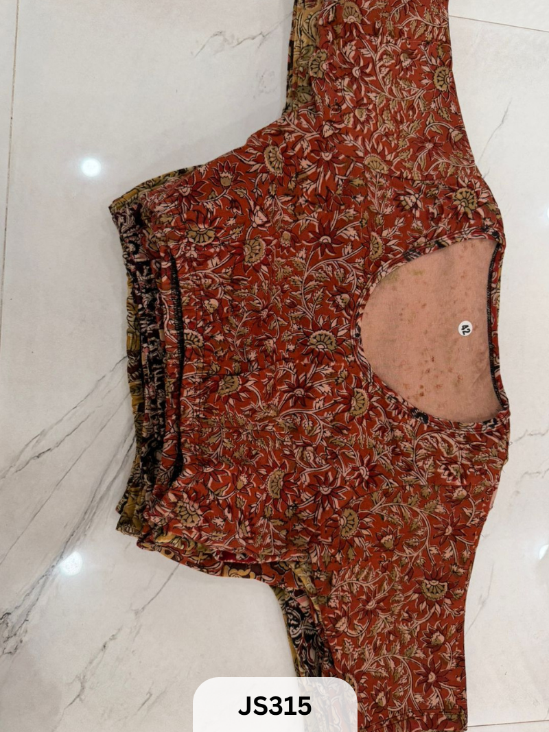 Kalamkari Stitched Blouse - 42