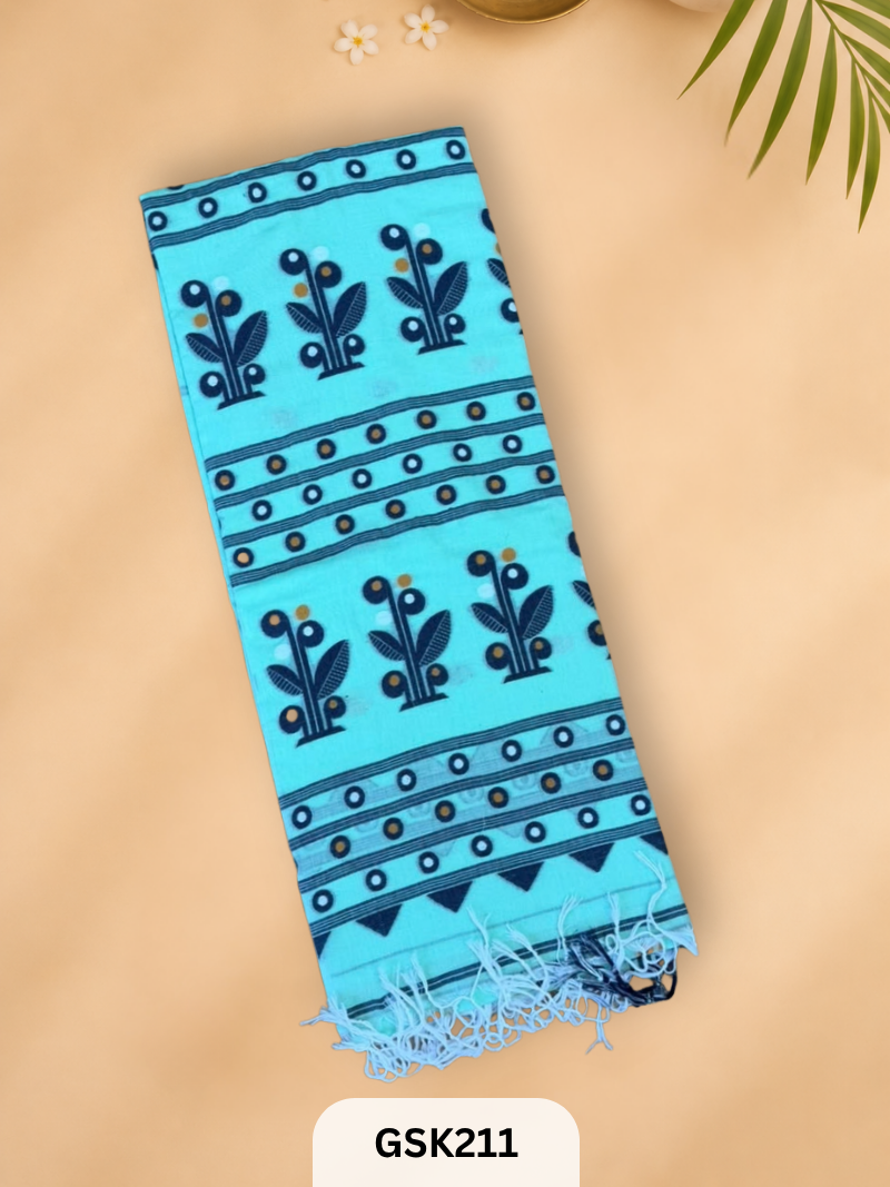 Jamdani Powerloom Weave