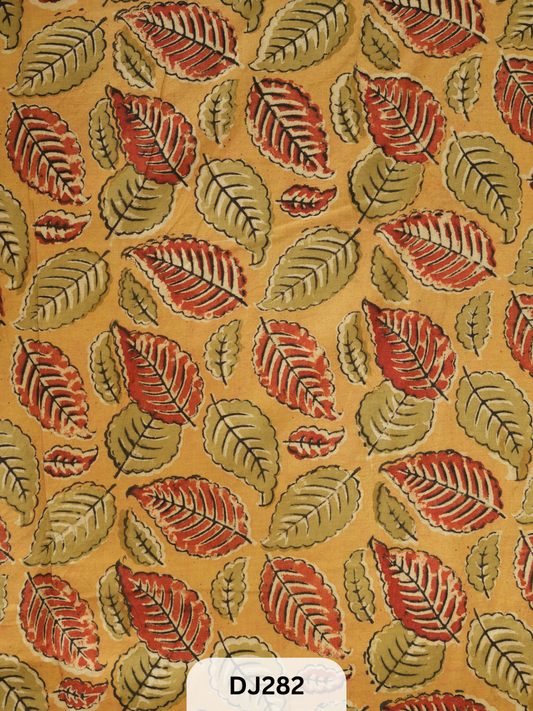 Kalamkari Hand printed - Fabric -1mtr