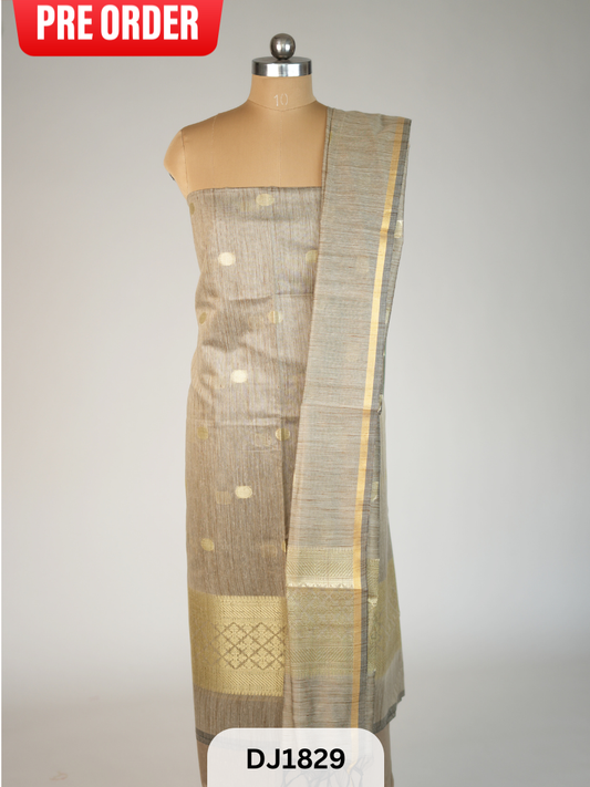 CHANDERI POLKA SALWAR - 3 PCS