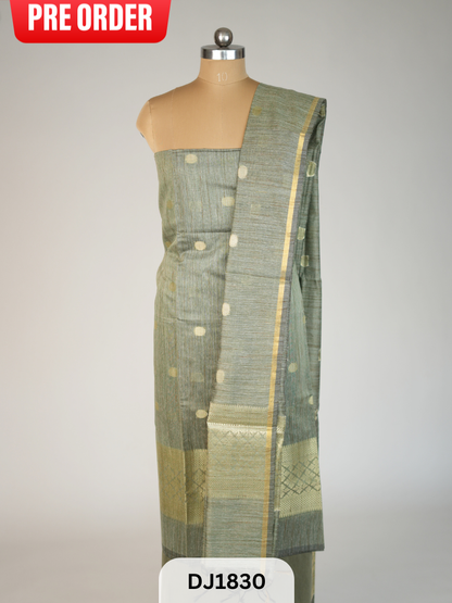 CHANDERI POLKA SALWAR - 3 PCS