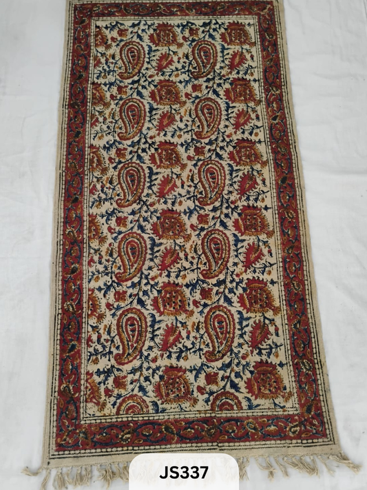 KALAMKARI PRINT FLOOR MAT (2X4 FEET)