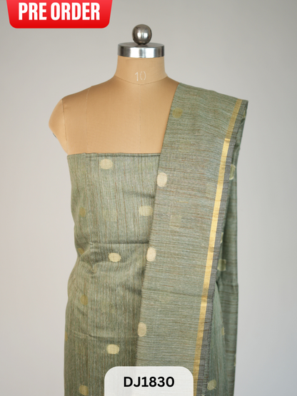 CHANDERI POLKA SALWAR - 3 PCS