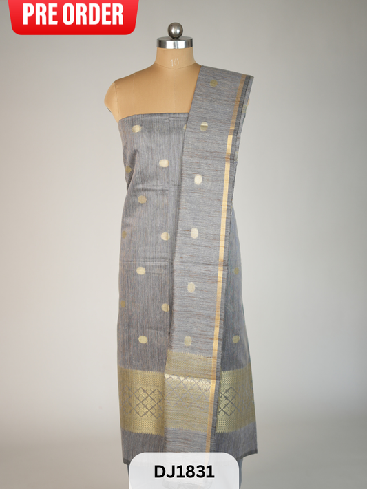 CHANDERI POLKA SALWAR - 3 PCS