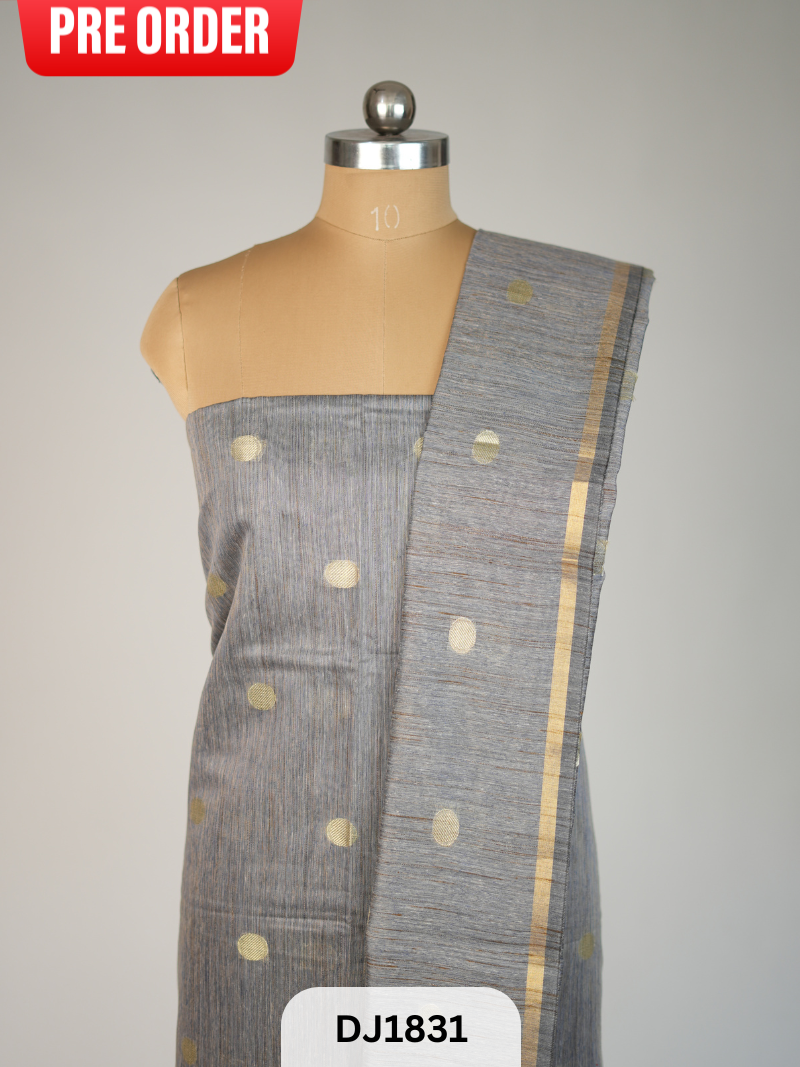 CHANDERI POLKA SALWAR - 3 PCS