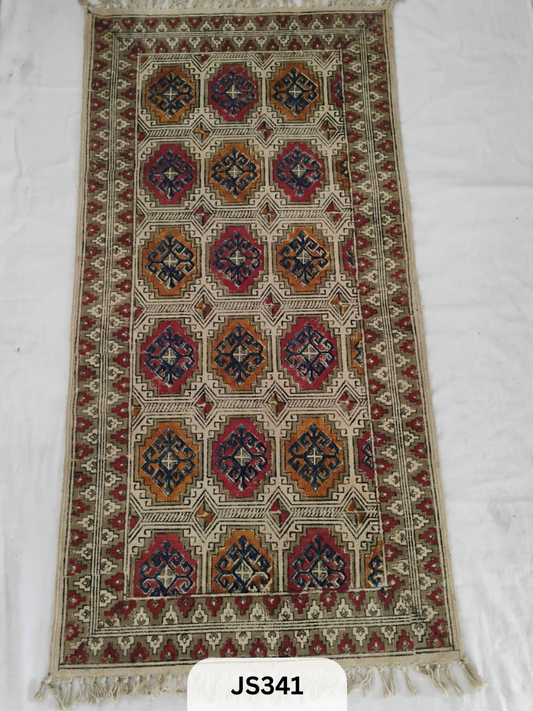 KALAMKARI PRINT FLOOR MAT (2X4 FEET)