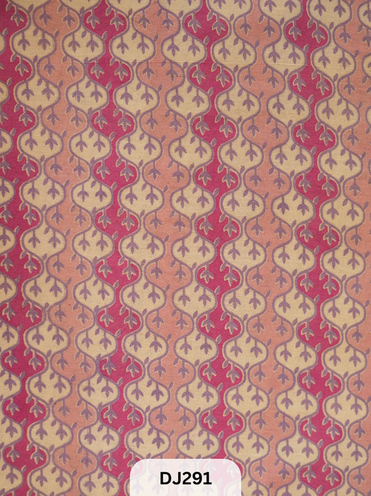 Kalamkari Hand printed - Fabric -1mtr