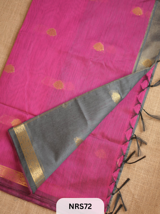 CHANDERI INSPIRED MAHESWARI SAREE
