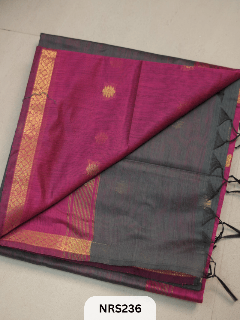 CHANDERI INSPIRED MAHESWARI SAREE