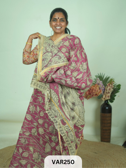 KALAMKARI KOTA SAREE