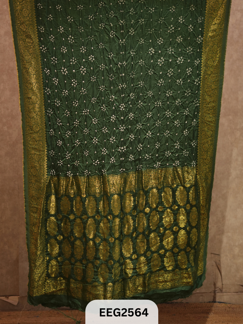 MODAL FUSIOIN SAREE WITH DOLA BORDER - EXCLUSIVE