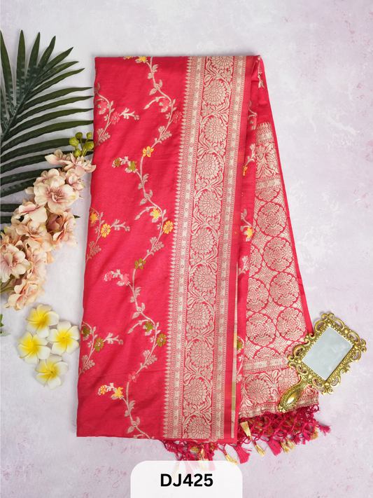 Semi Matka With Meenakari Weave